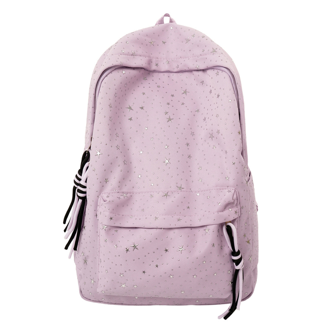 Star-Embellished Lightweight Backpack Stornfield