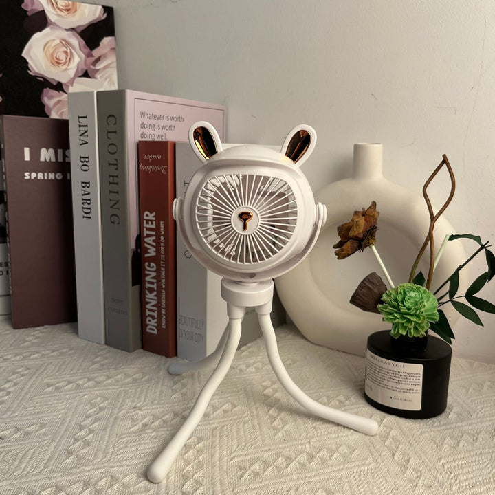 Cute Animal-Themed Portable Desk Fan Stornfield