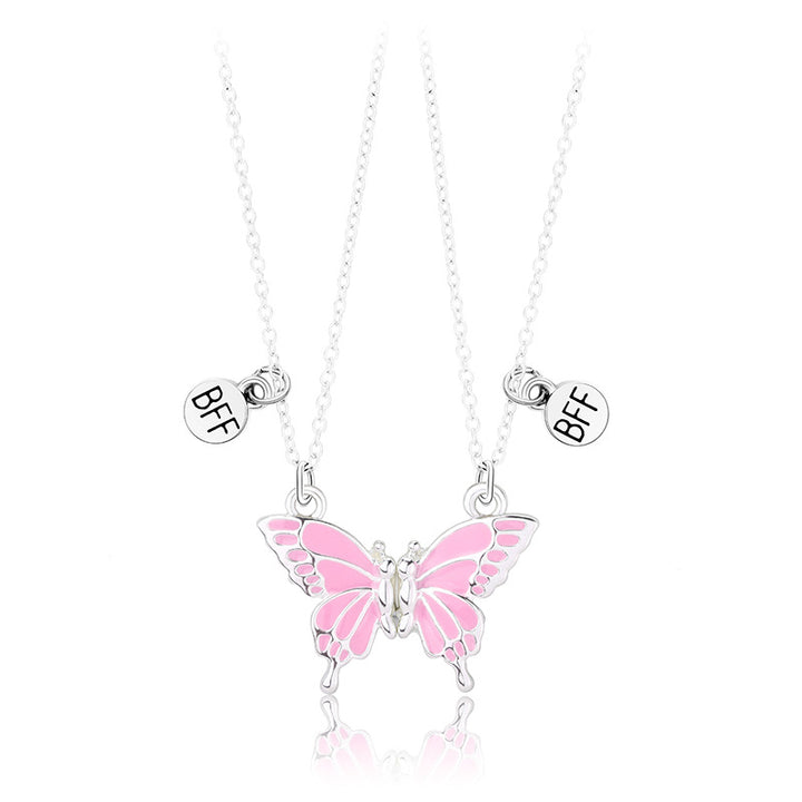 Butterfly Pendant Friendship Necklace Stornfield