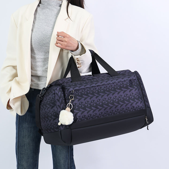 Stylish Patterned Weekend Duffle Bag Stornfield