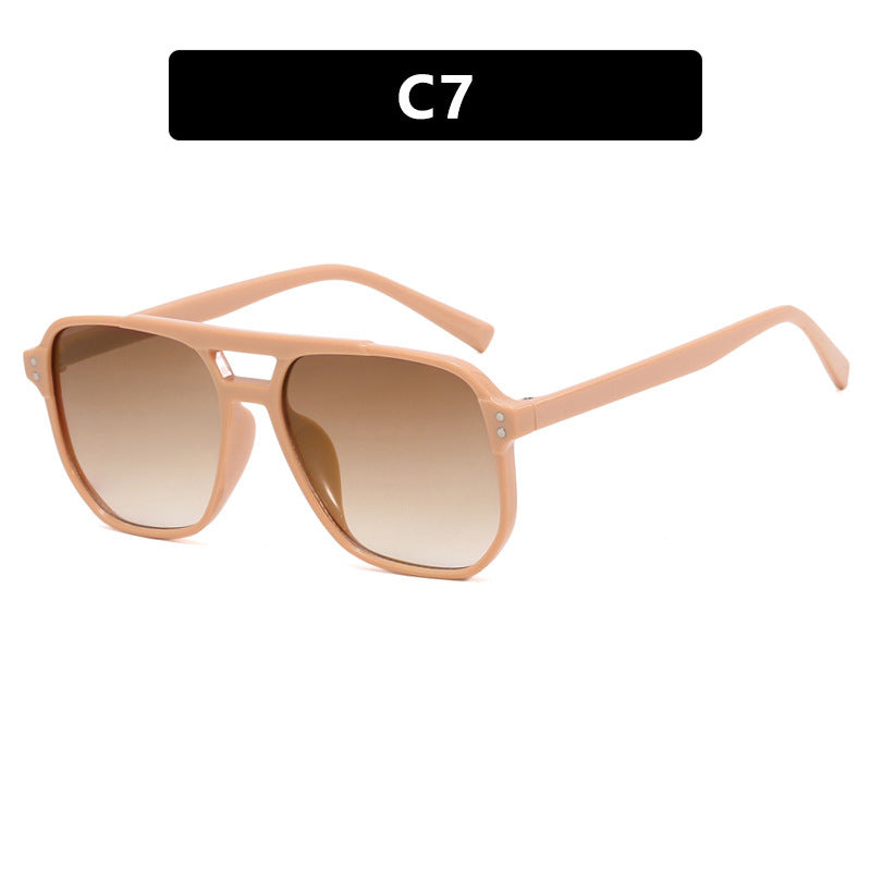 Women's fashionable sunglasses with angular frame Stornfield