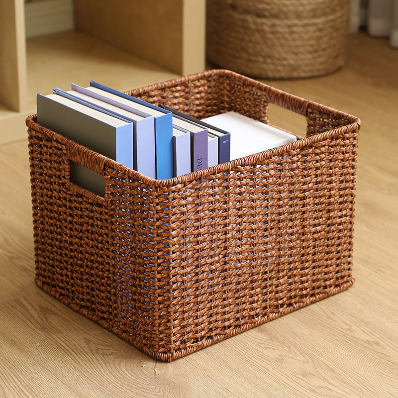 Unisex Braided Storage Basket with Practical Handles Stornfield