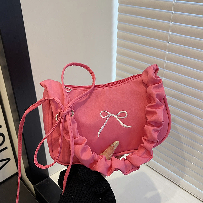 WoElegant Bow-Embellished Crossbody Bag Stornfield