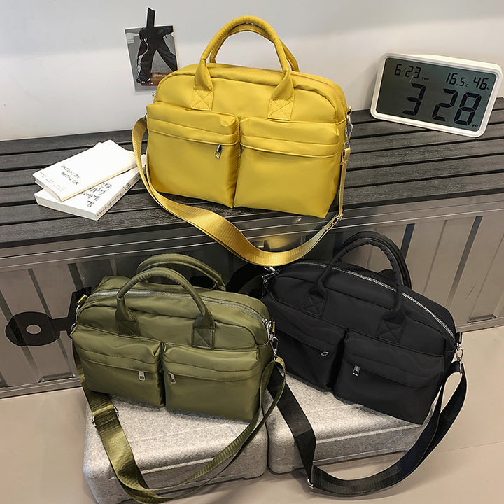 Multifunctional Tote Bag With Practical Exterior Pockets Stornfield