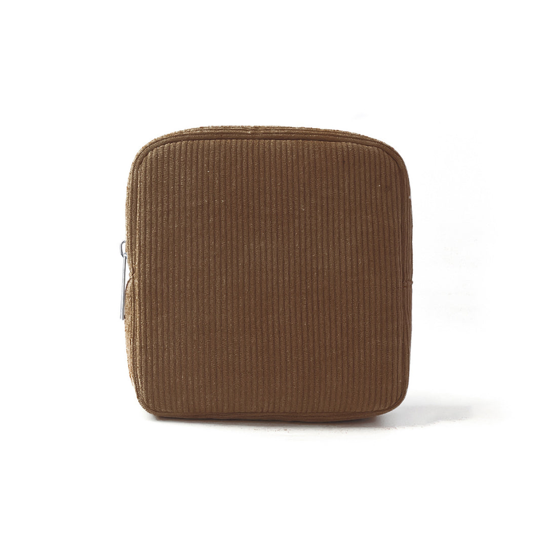 Cosmetic storage bag with structured surface Stornfield
