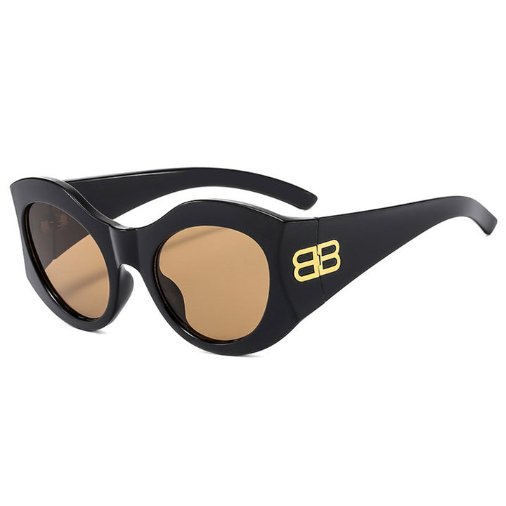 Women's Designer Cat-Eye Sunglasses with Elegant Profile and UV Protection Stornfield