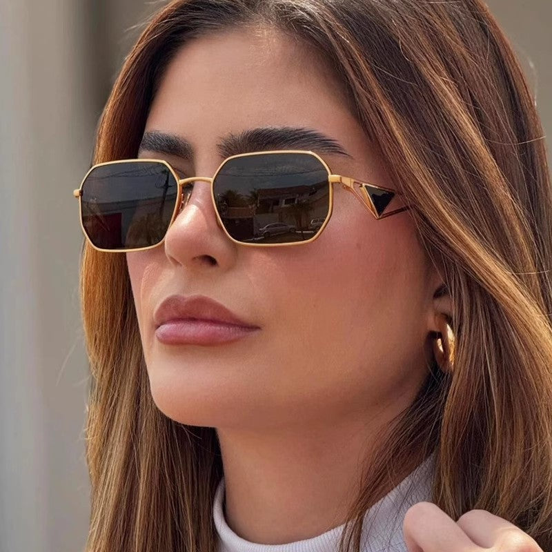 Men's Geometric Frame Sunglasses Stornfield