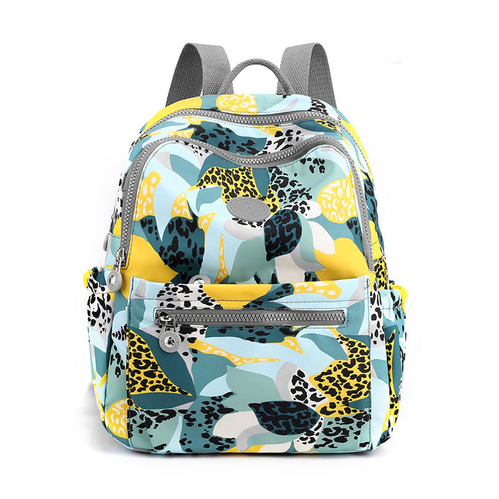 stylish backpack with fashionable floral pattern Stornfield