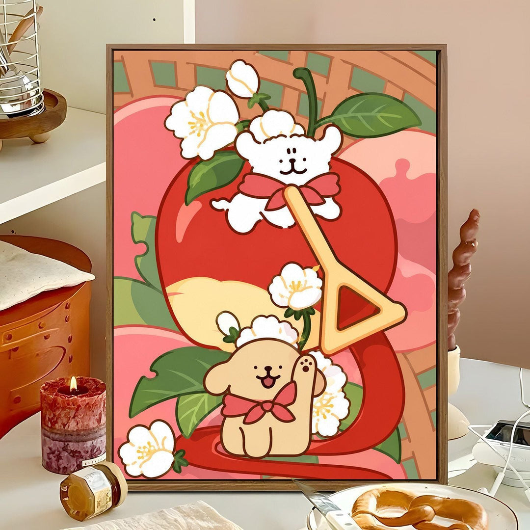 Cute Animal-Themed Swing Wall Art Stornfield