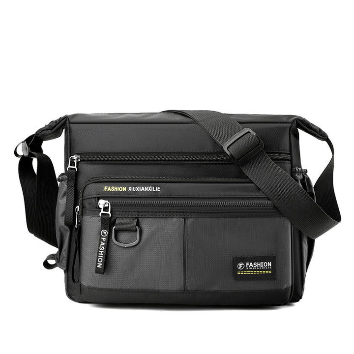 Multi-Pocket Messenger Bag