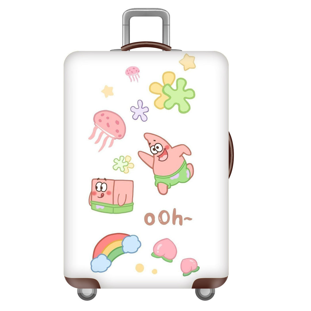 Unisex hard shell suitcase with colorful cartoon design Stornfield