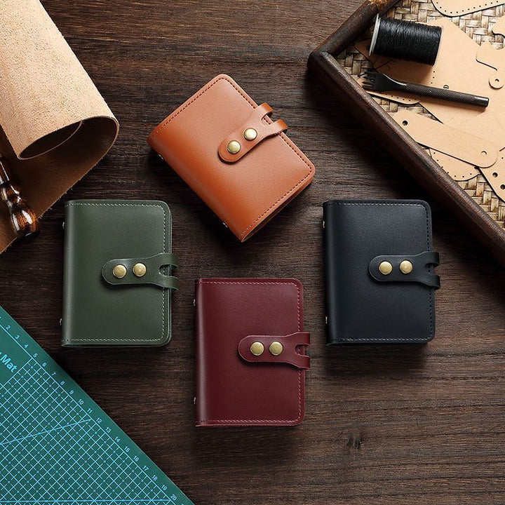 Durable Leather Card Wallet Stornfield