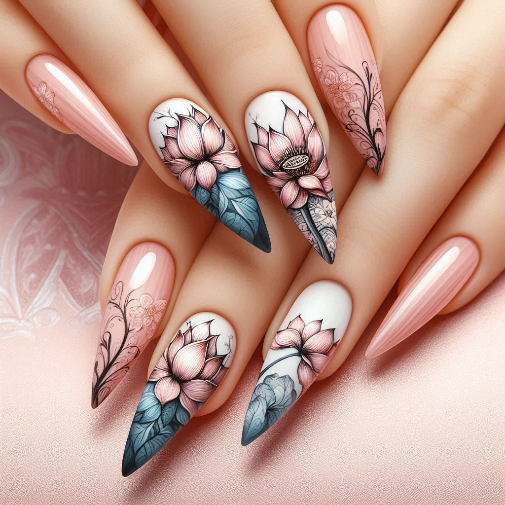Artificial nails in floral design Stornfield
