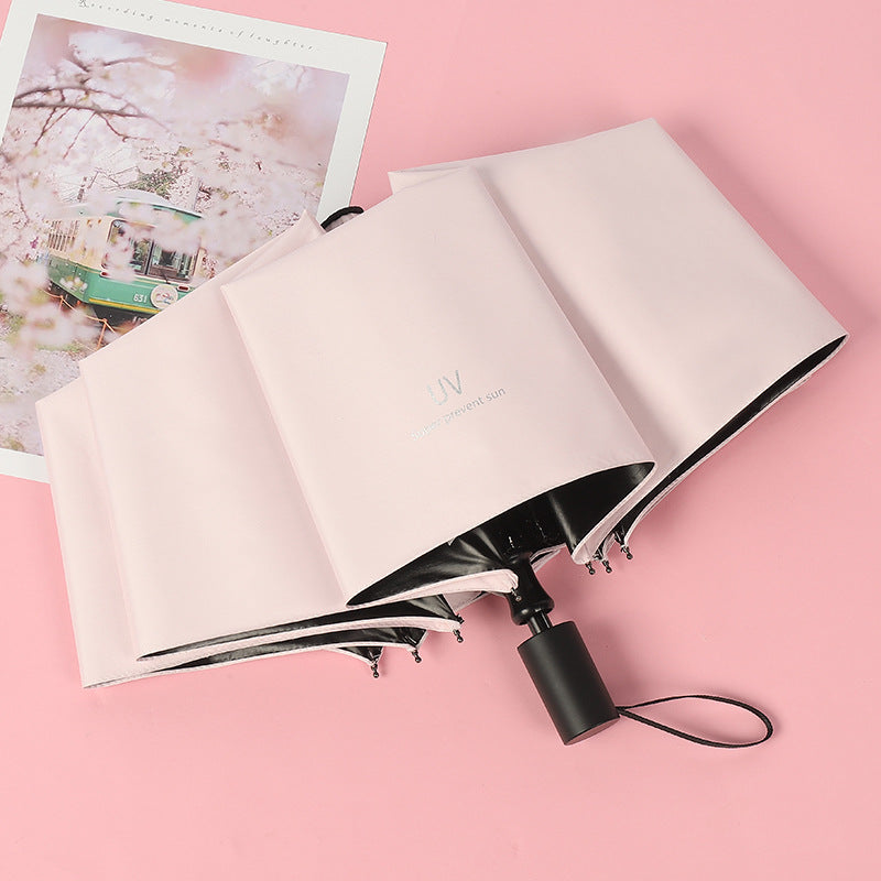 Women compact folding umbrella with Stornfield handle