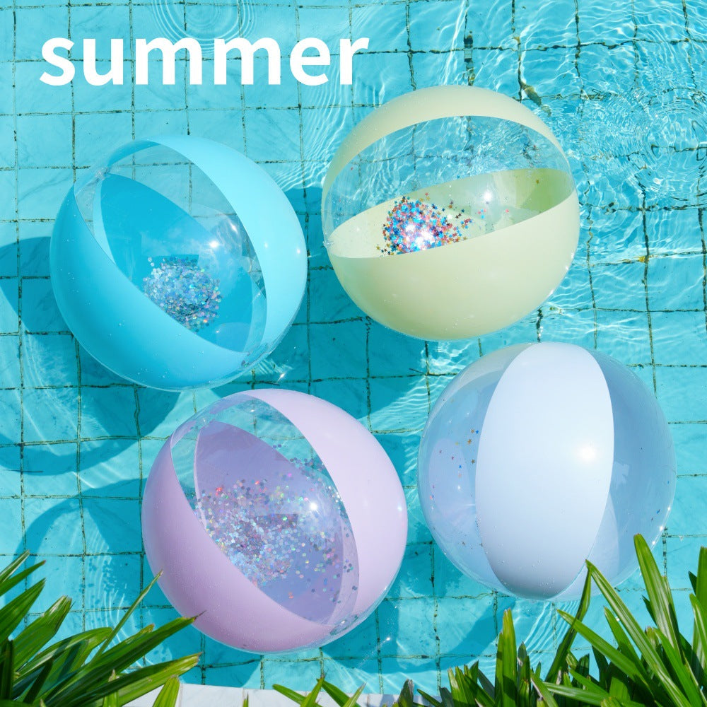 Glitter Inflatable Pool Ball Stornfield