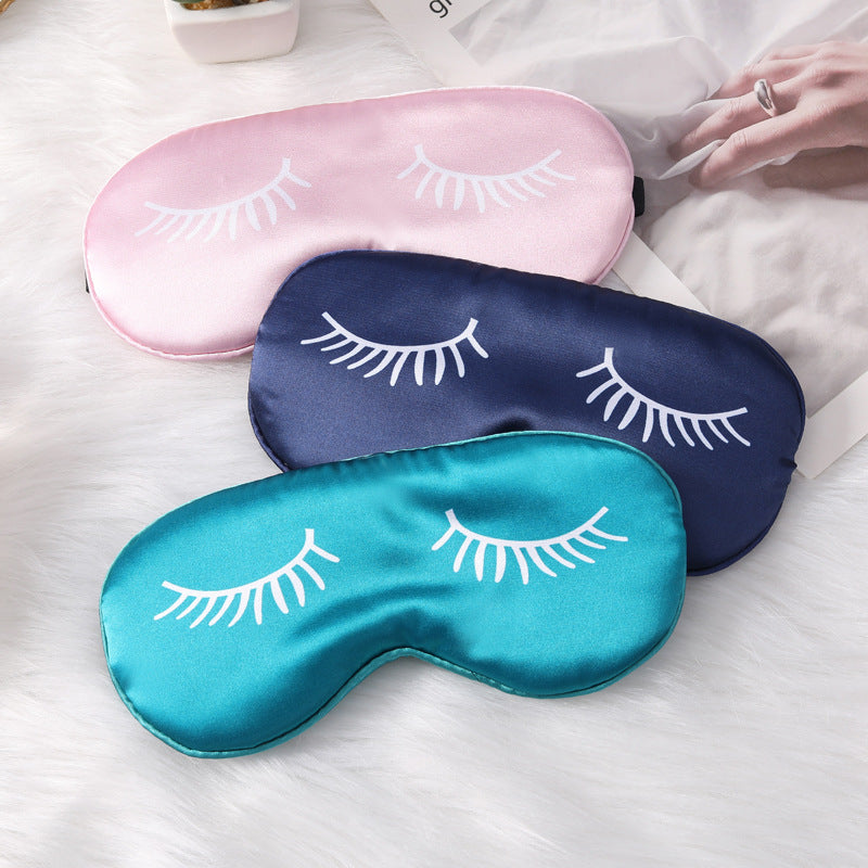 Women's nano silk eye mask with soft padded interior lining and elastic headband Stornfield