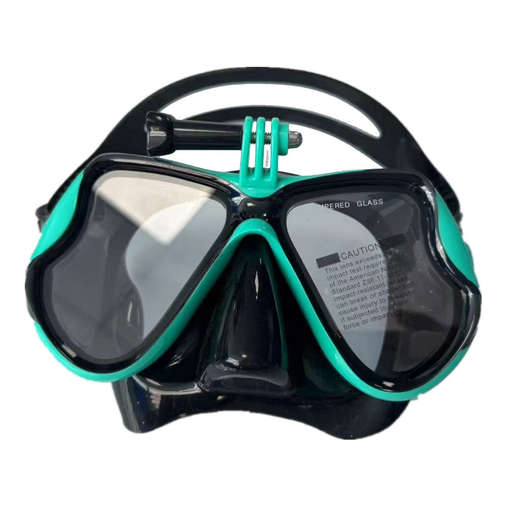 Diving mask with ergonomic silicone design Stornfield