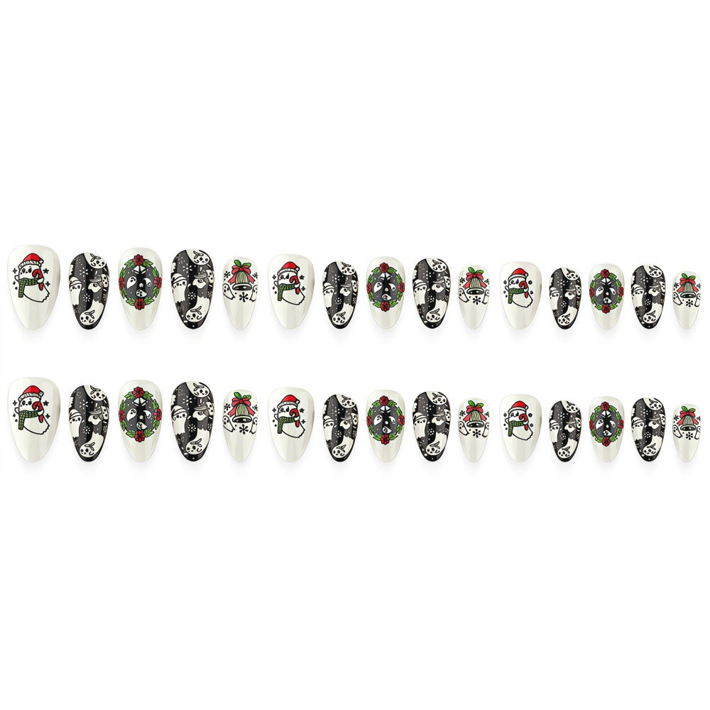 Artificial nails with Christmas design Stornfield