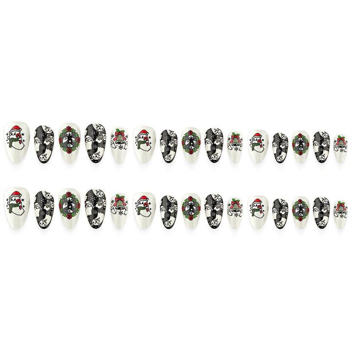 Artificial nails with Christmas design Stornfield