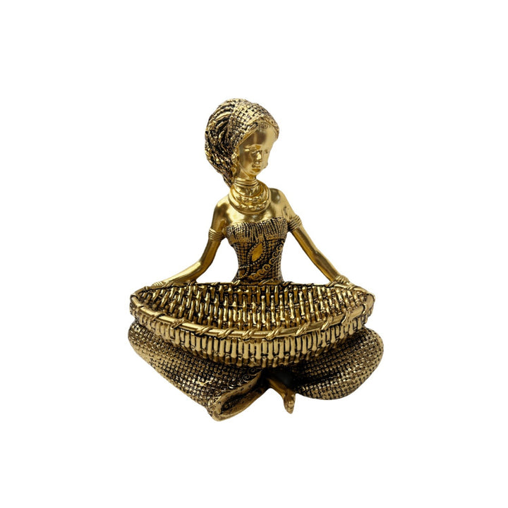 Decorative deer figure with glitter details Stornfield