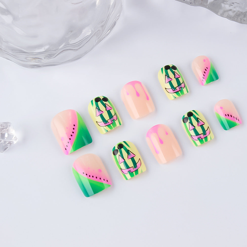 Halloween-Themed Nail Design Set Stornfield