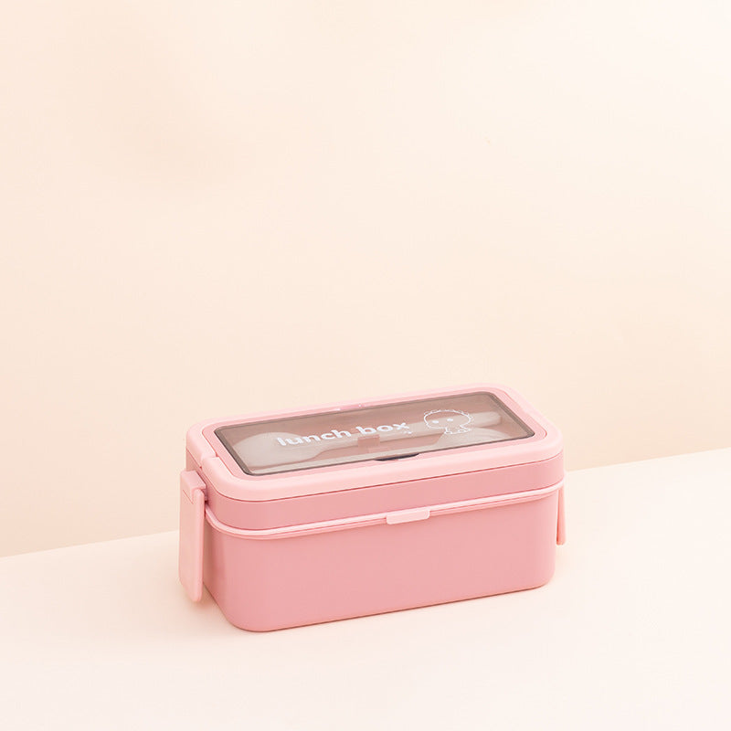 Multi-Tiered Lunch Box with Airtight Seal