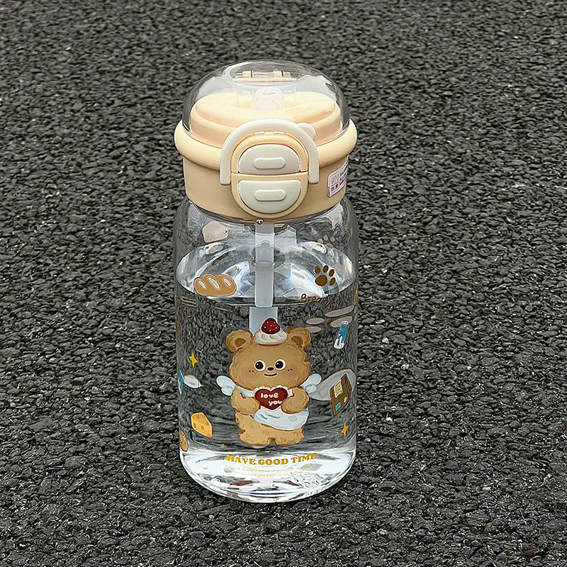 Ladies child-friendly drinking bottle with funny dog design Stornfield