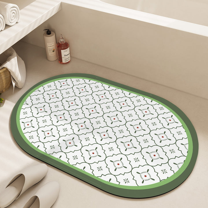 Decorative Non-Slip Bath Mat Stornfield