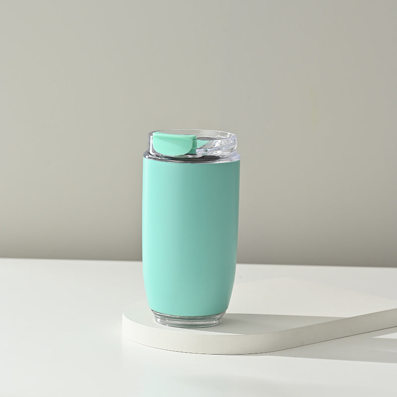 Ladies Insulated Mug with Flip Lid and Non-Slip Silicone Surface Stornfield