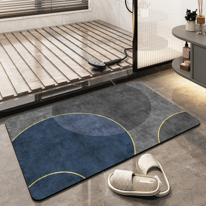 Geometric Patterned Anti-Fatigue Bath Mat Stornfield