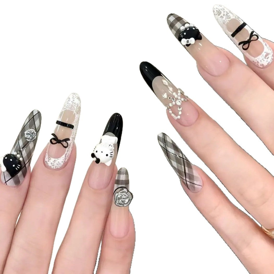 Creative Thematic Press-On Nail Design Stornfield