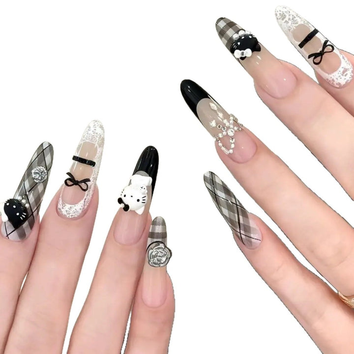 Creative Thematic Press-On Nail Design Stornfield