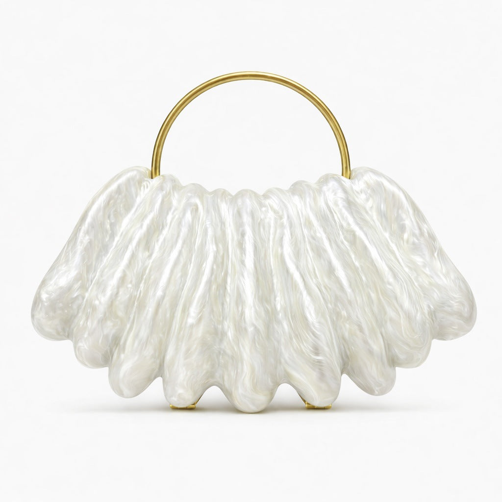 Sculptural Handheld Clutch