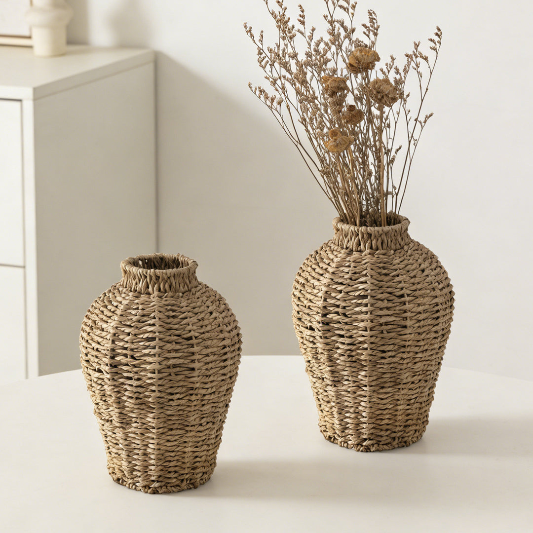 Decorative jug made of woven material Stornfield
