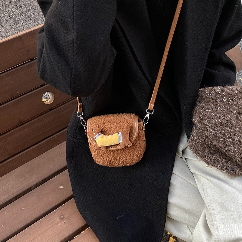 Playful Plush Shoulder Bag Stornfield