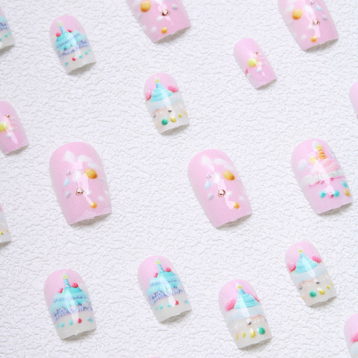 Celebration-Themed Press-On Nails Stornfield