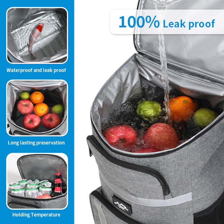 Insulated Dual Compartment Cooler Backpack Stornfield