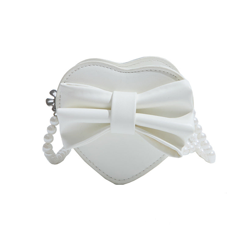WoHeart-Shaped Bow Clutch Bag Stornfield