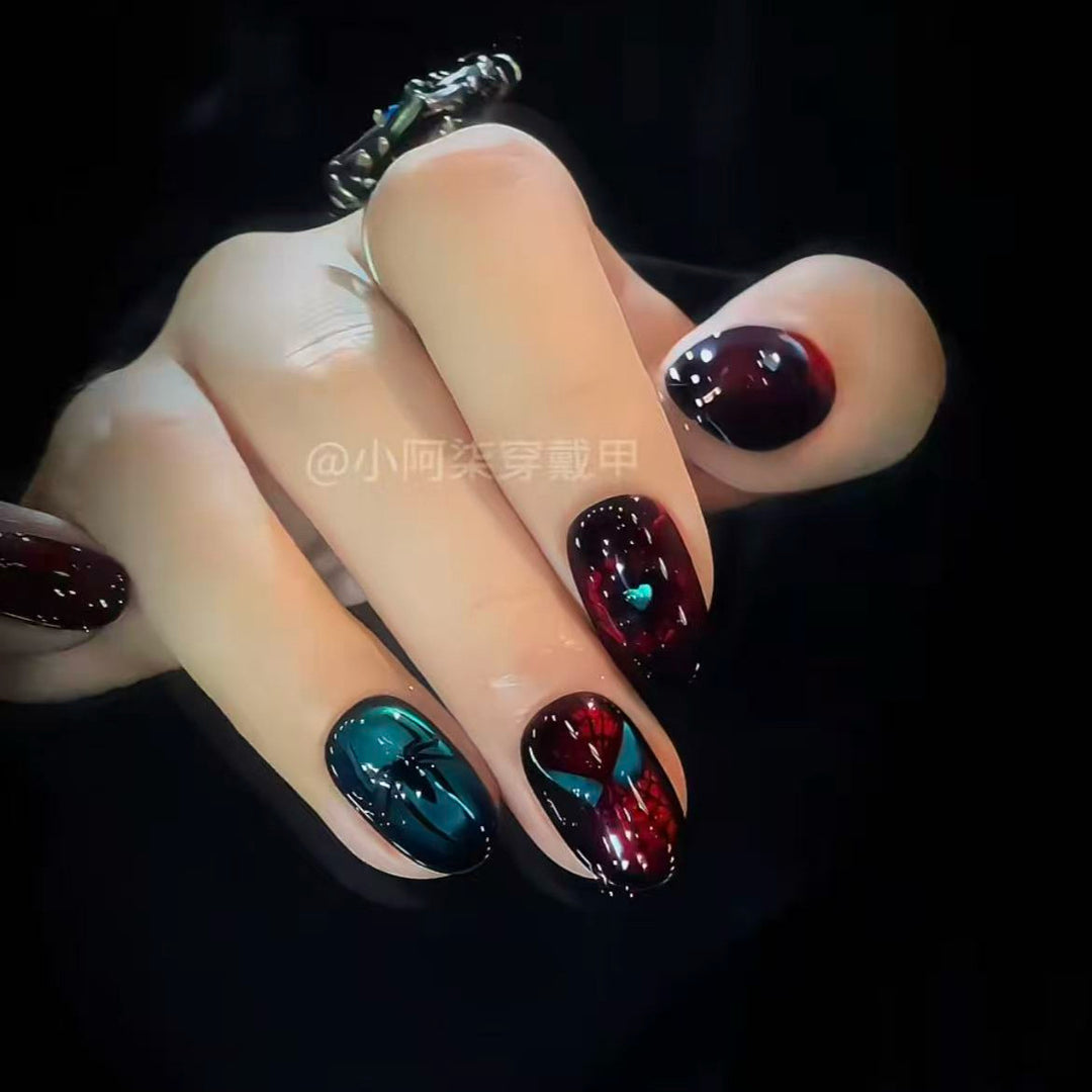 Themed Press-On Nail Art Set