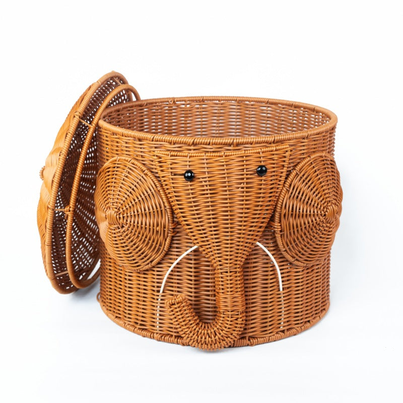 Women Playful Elephant Basket Stornfield