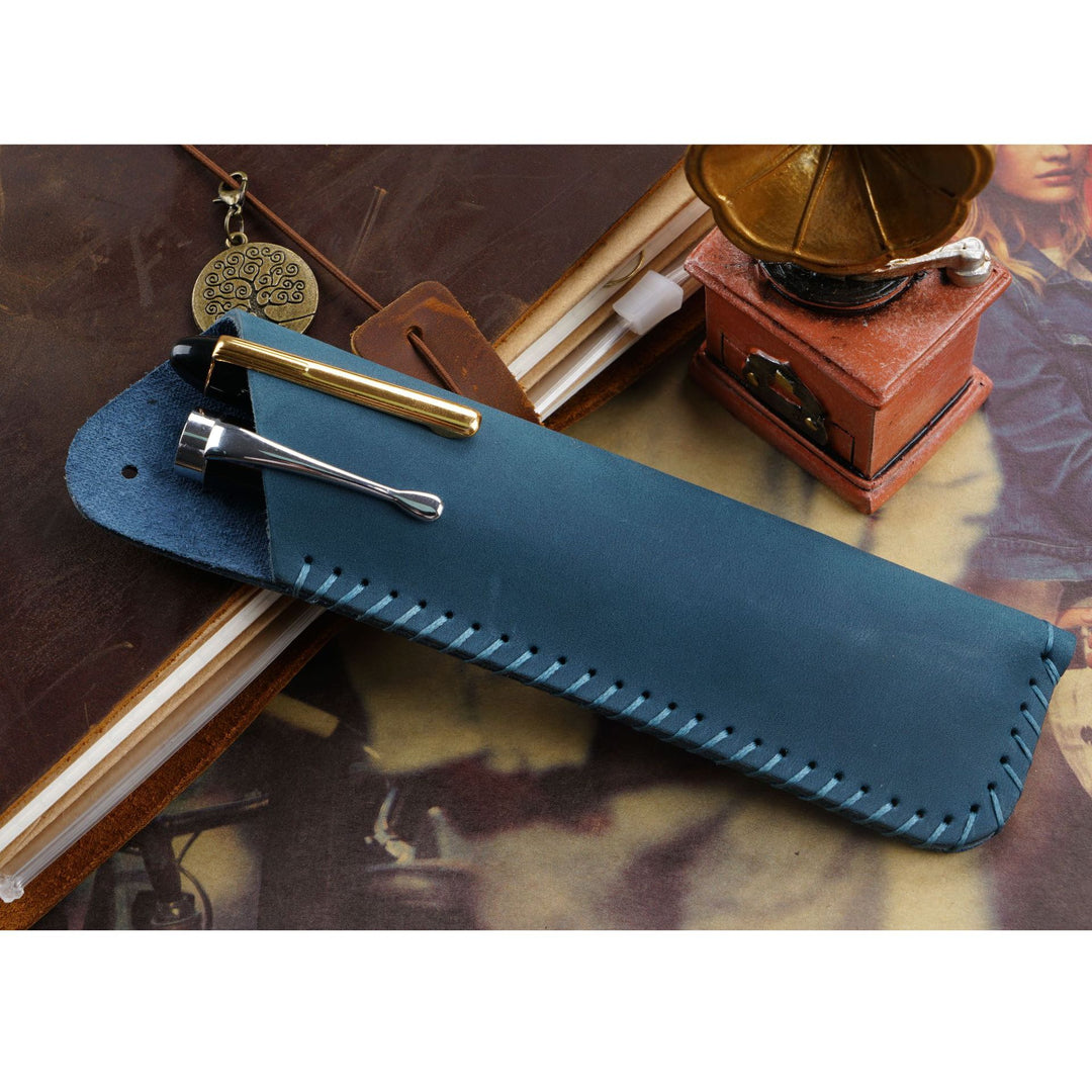 Leather Pencil Roll Case