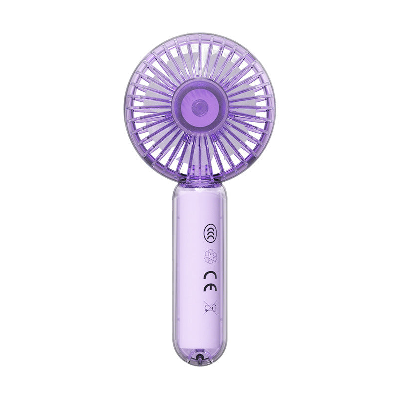 Women Portable Handheld Fan with USB Charging Function and Powerful Motor Stornfield