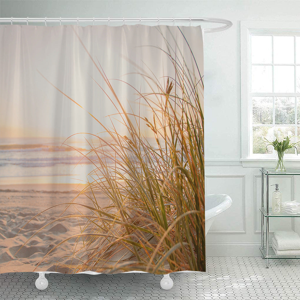 Floral Hydrangea Pattern Shower Curtain Stornfield