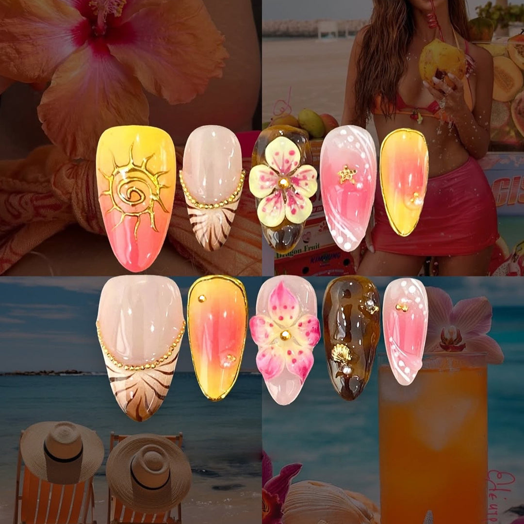Artistic Nail Art Set with Accessories