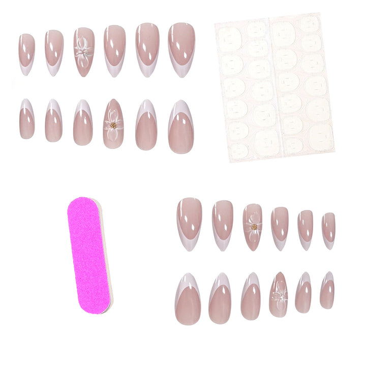 Floral Tip Acrylic Nail Enhancements Stornfield 1789916020