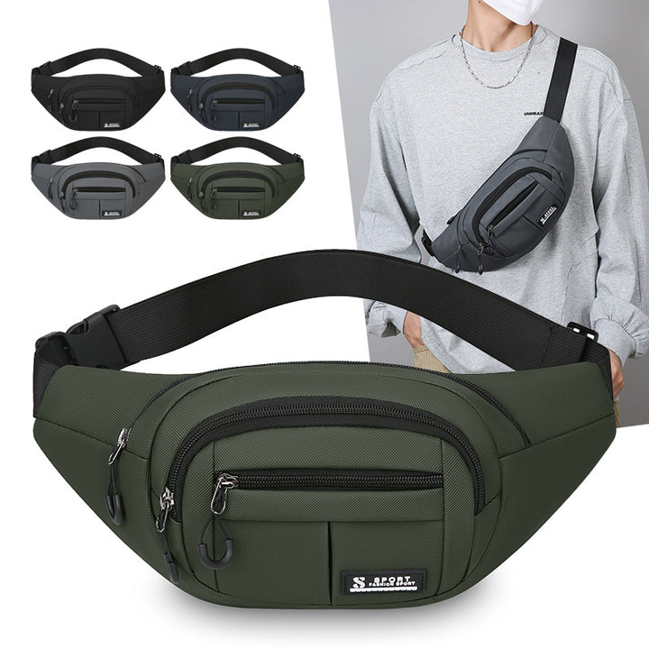 Flexible waist bag with multiple security pockets Stornfield
