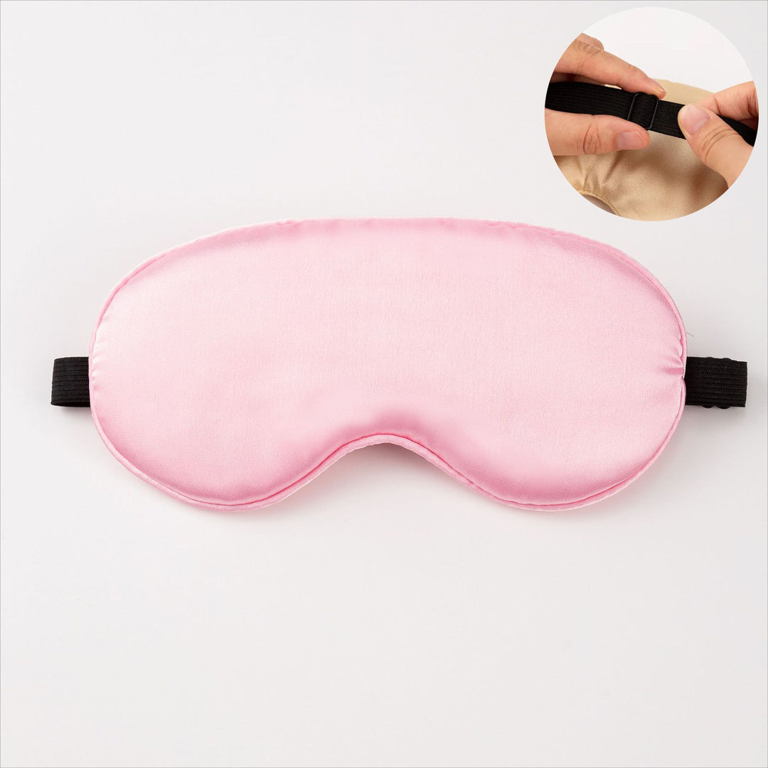 Unisex nan ergonomic sleep mask with adjustable elastic band and soft satin surface Stornfield