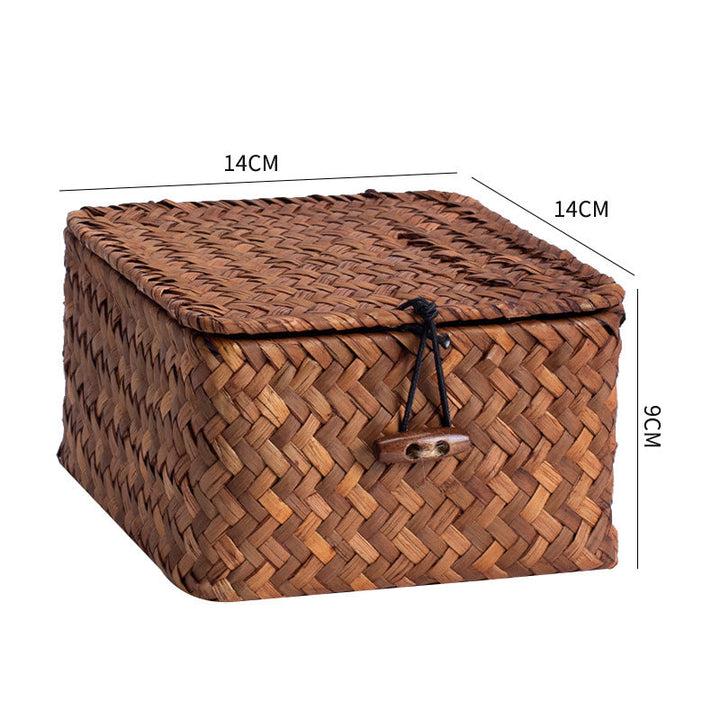 Handmade Woven Storage Cube Stornfield