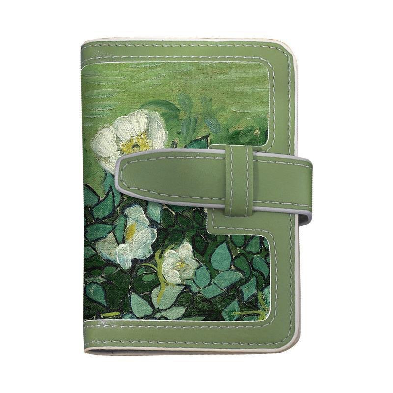 Artistic Floral Cardholder