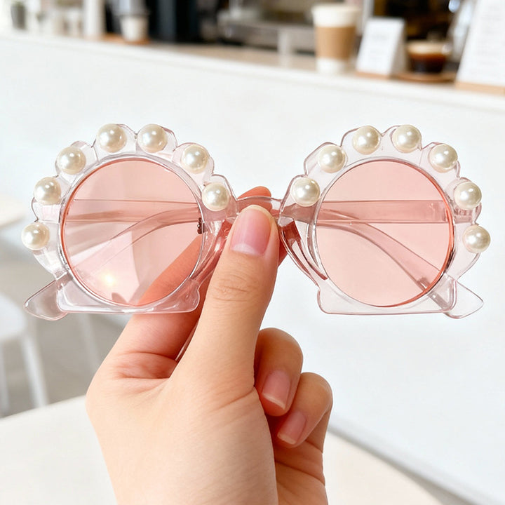 Pearl-Accented Vintage Inspired Sunglasses Stornfield